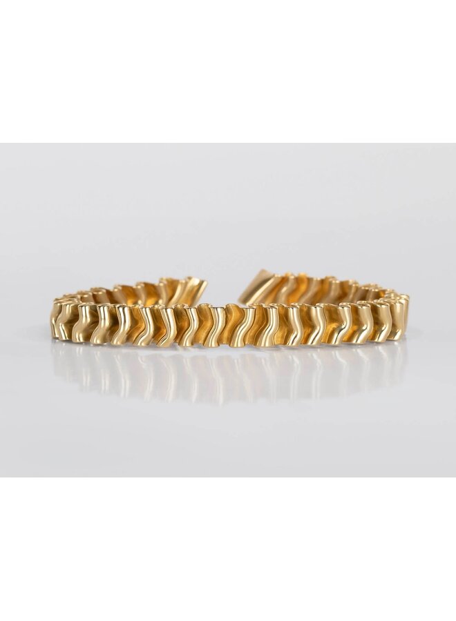 Mirr wave bracelet small