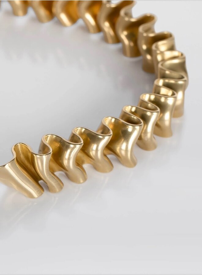 Mirr wave bracelet small