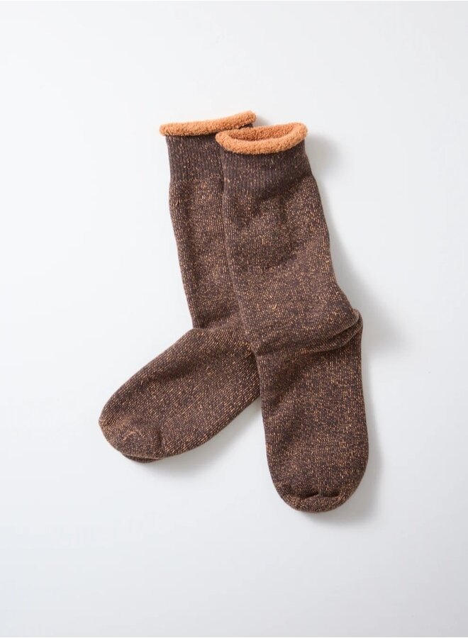 Riversible pile socks
