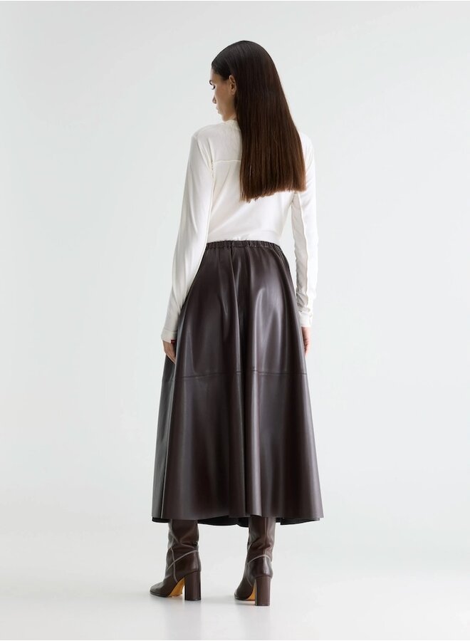 Hezra skirt dark roast