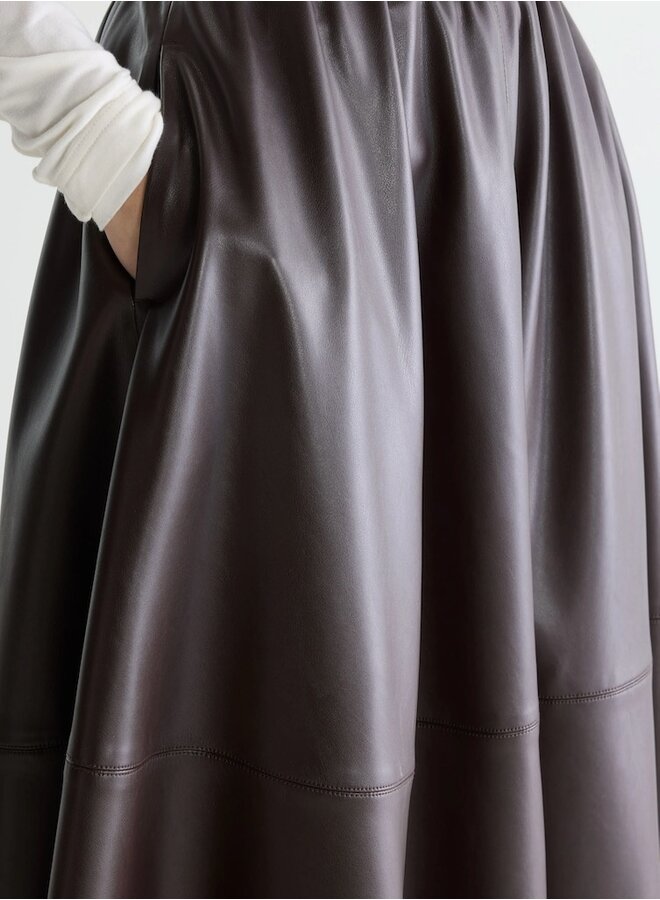 Hezra skirt dark roast