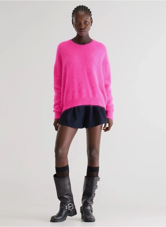 Datus knit fluo pink