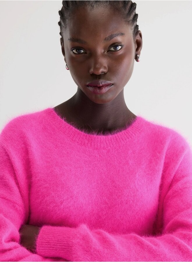 Datus knit fluo pink