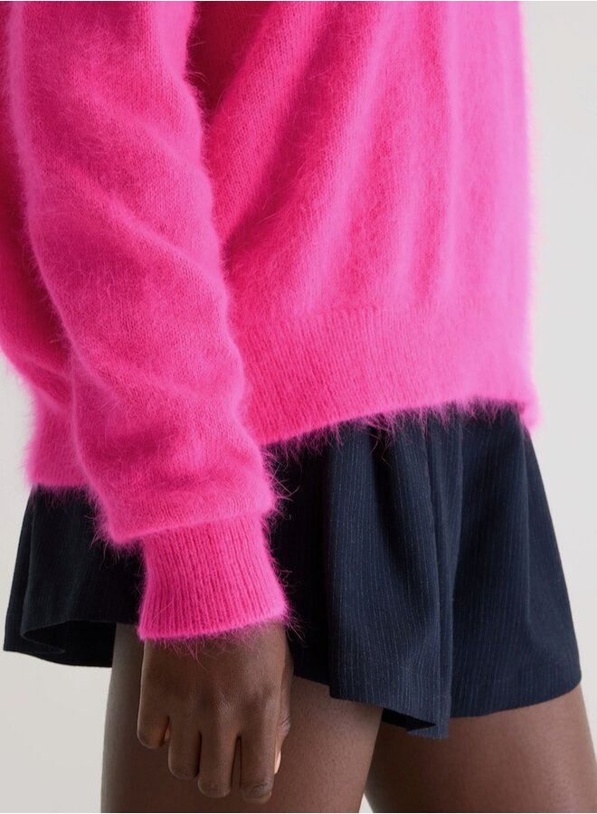 Datus knit fluo pink