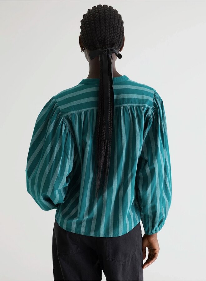 Cherry blouse stripe A