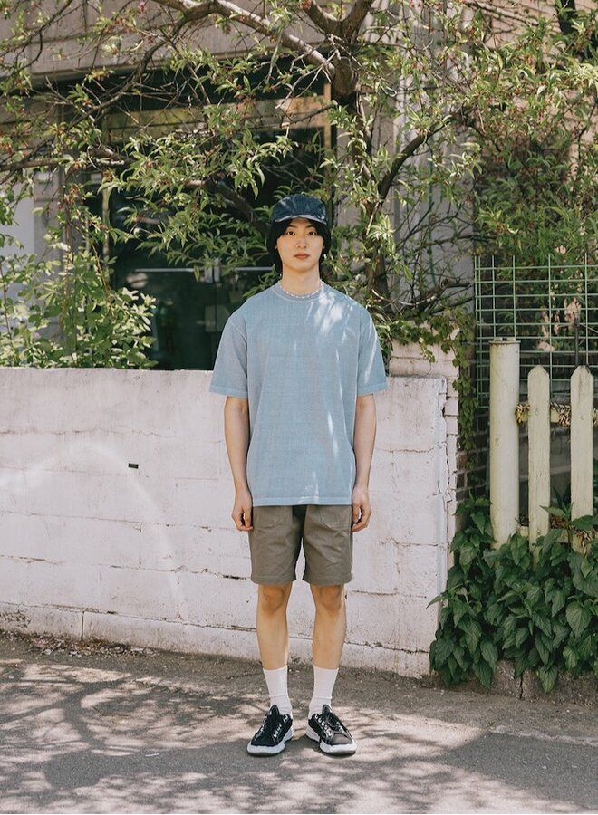 Pigment t-shirt light blue