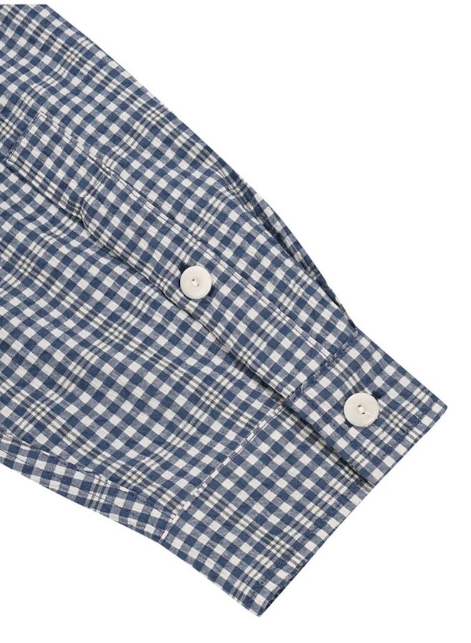 Vintage check shirt blue