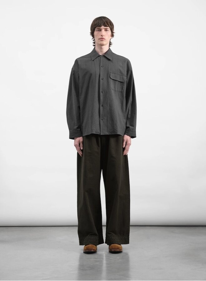 Envelope trouser dark green