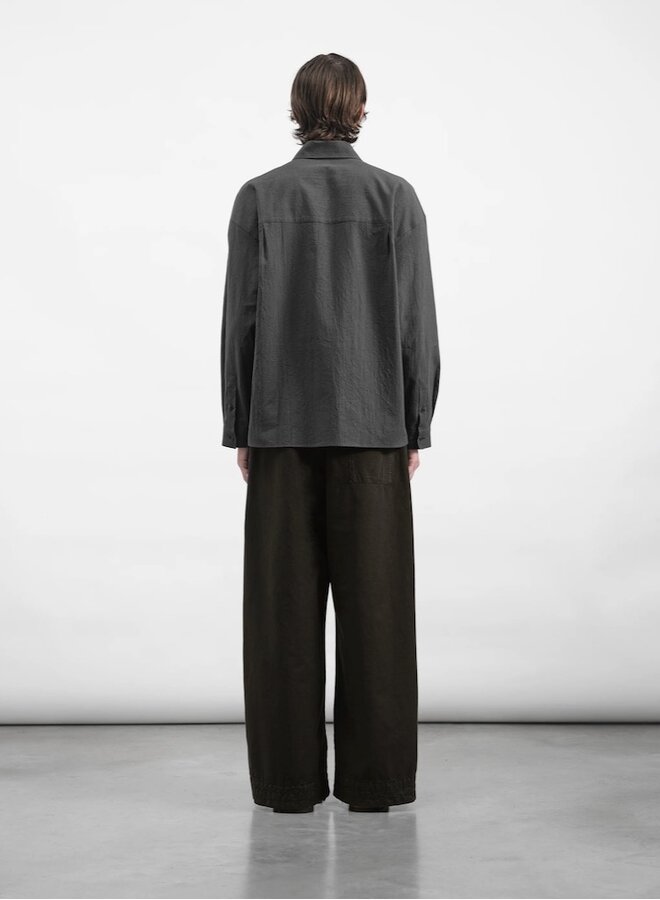 Envelope trouser dark green