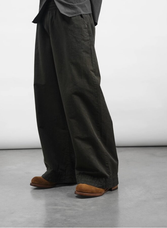 Envelope trouser dark green