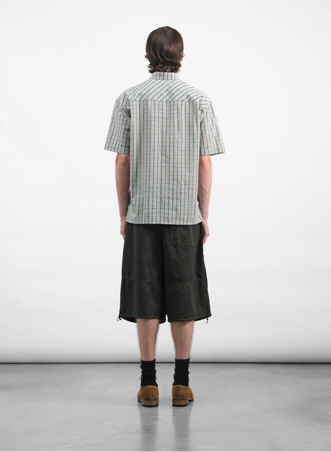 Salba short dark green