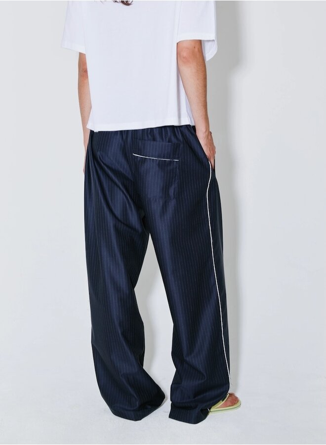 Pieter pants navy white stripes