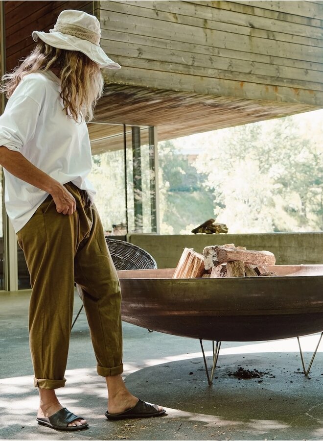 Saint Tropez sandal  Black, Fawn Tan or Brown