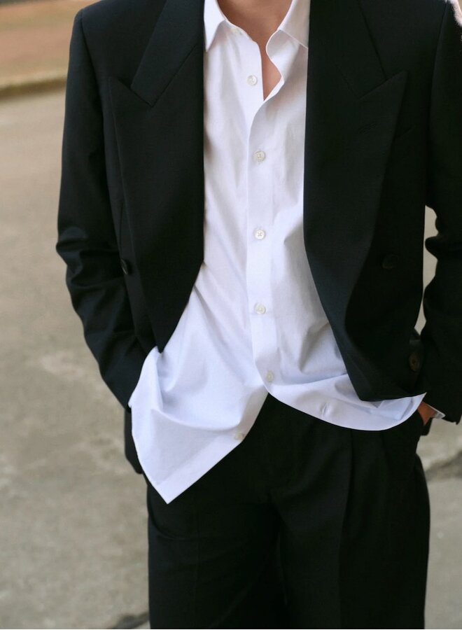 Double breasted  navy