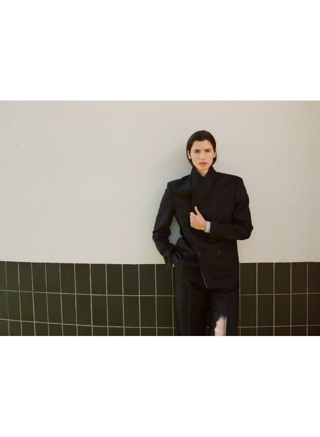 Double breasted  navy