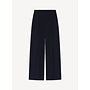 Pleated trouser navy