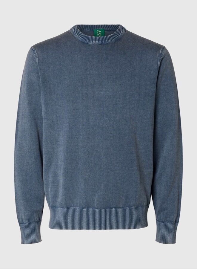 Anrragi knit blue