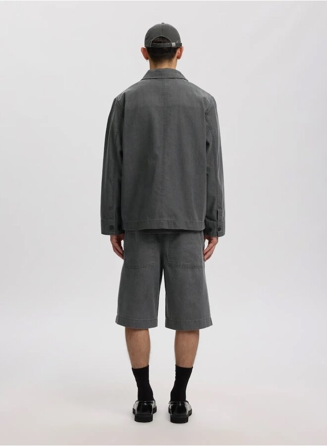 Anrtrygve short denim grey