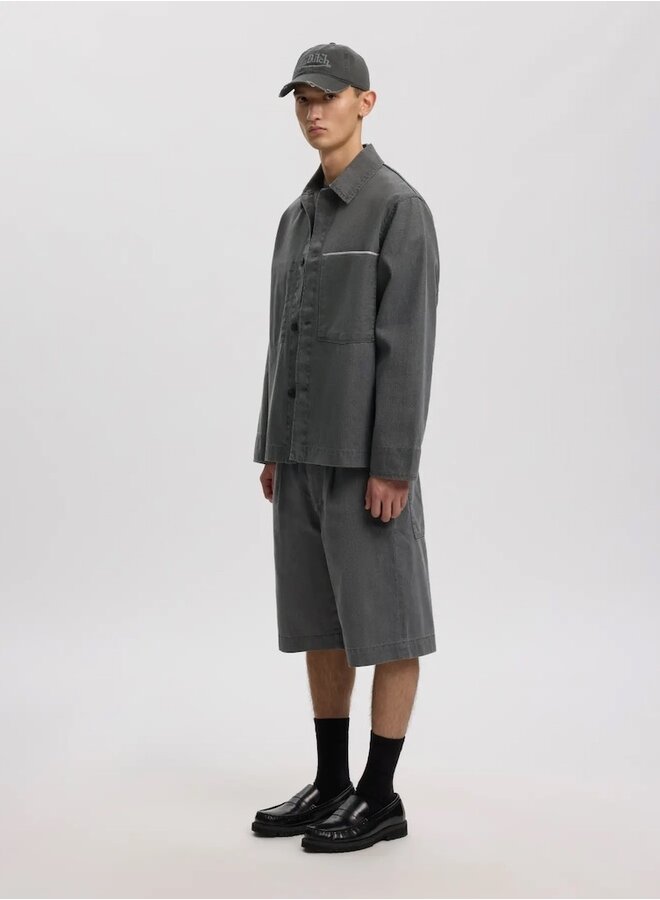 Anrtrygve short denim grey