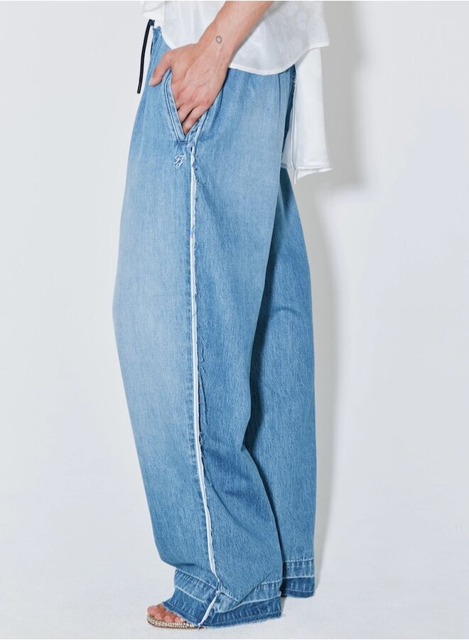 Pieter pants washed blue