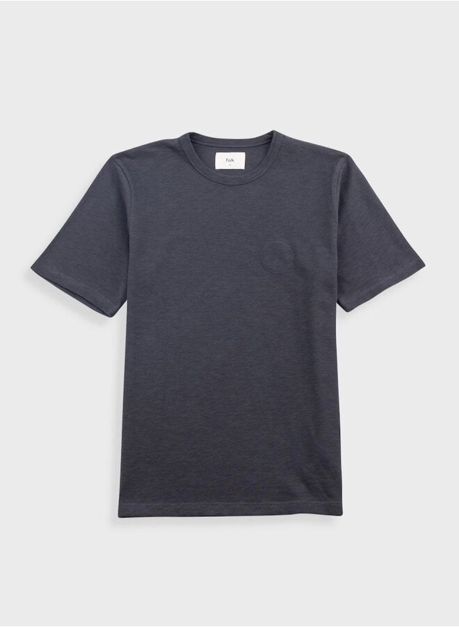 Slub tee soft black