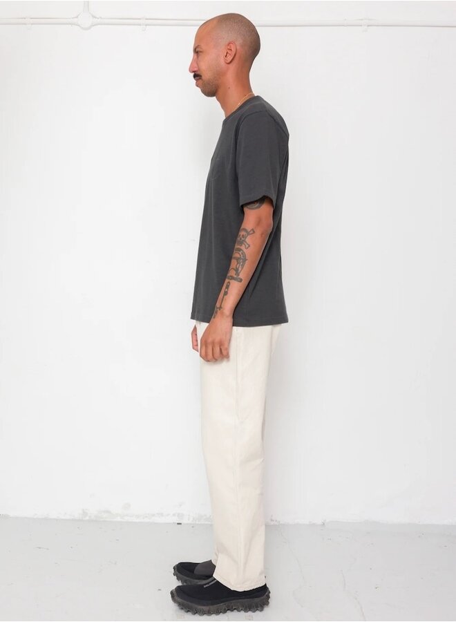Slub tee soft black