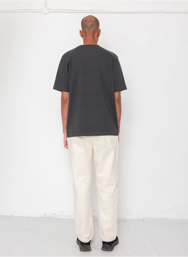 Slub tee soft black
