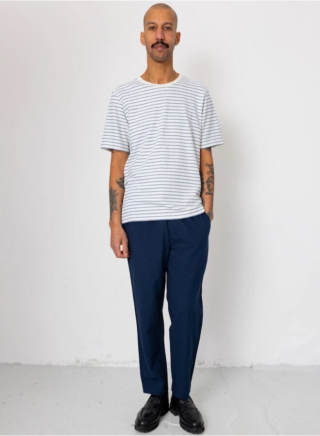 Assembly pant dark navy crinkle
