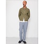 Barrel leg indigo stripe