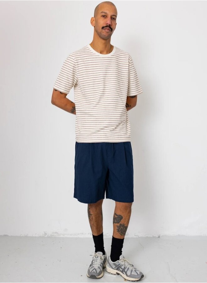 Assembly short crinkle navy