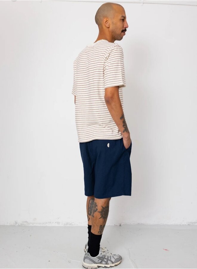 Assembly short crinkle navy