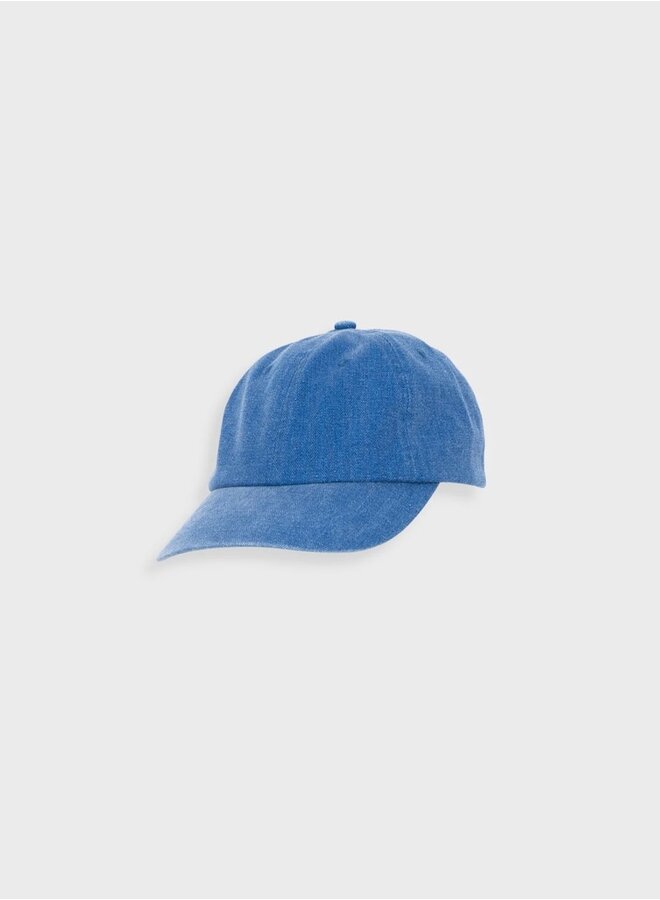 Cap herringbone blue