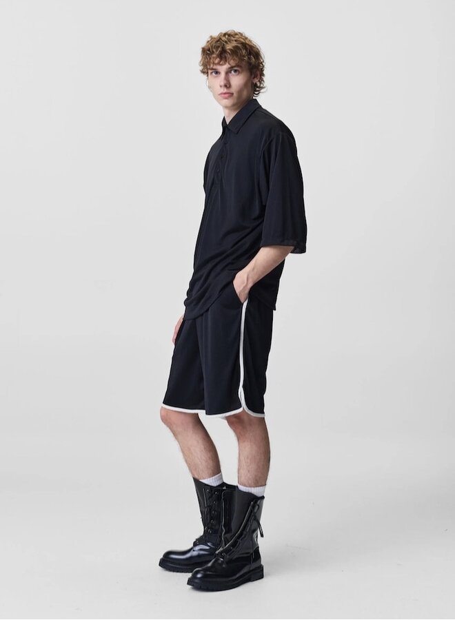 Jordy shorts black mesh stripe