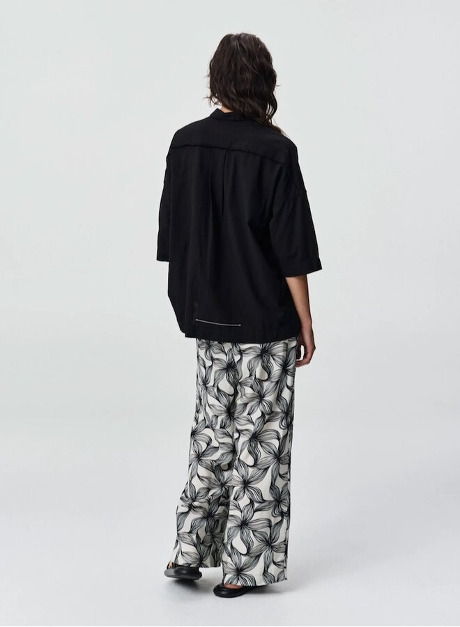 Smog shirt black rose