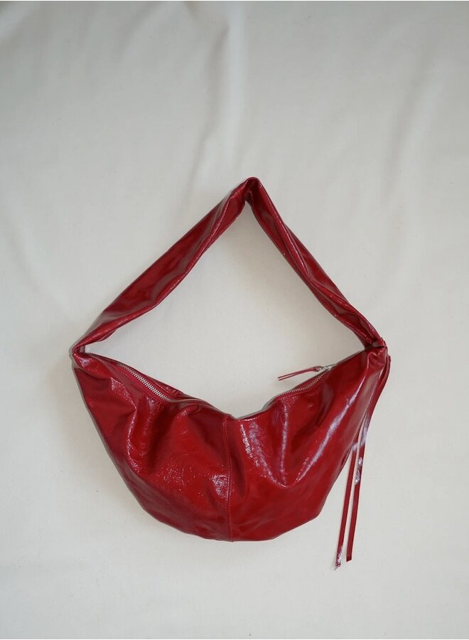Banana bag - crushed red