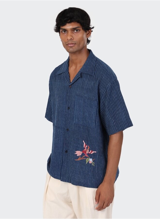 Rohit blue embrod