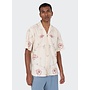 Ronen shirt ecru embroidery