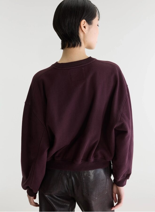 Fancy62 sweat roast or burgundy