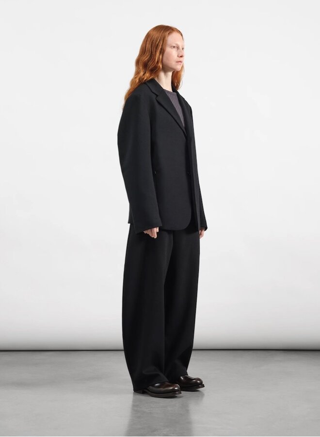 Like a wool trouser black