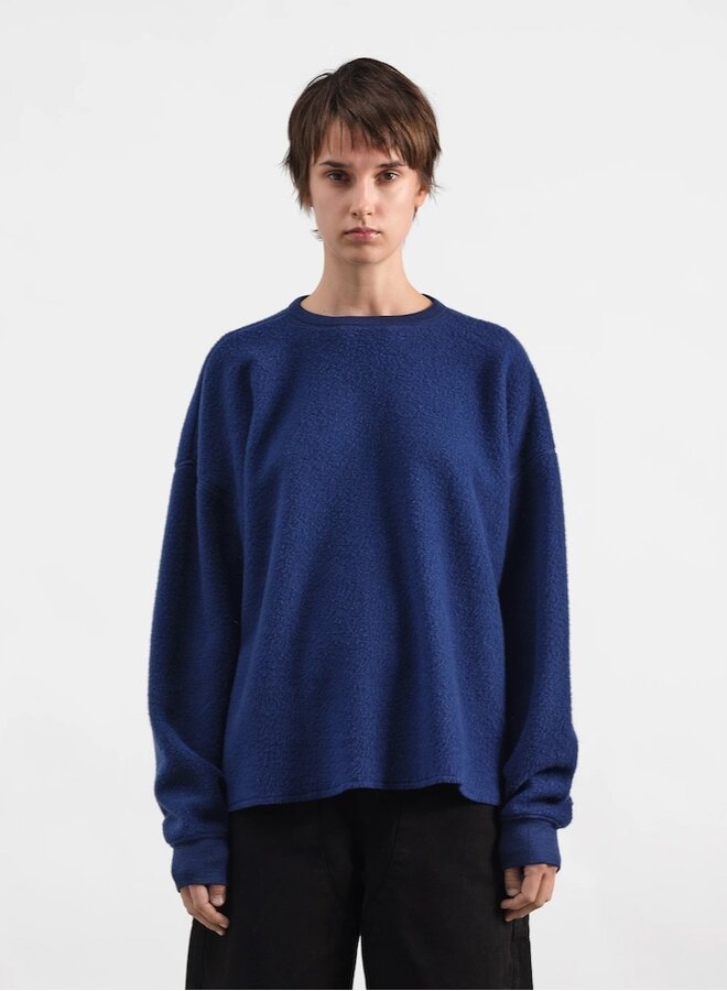 Studio Sweat Wool blue