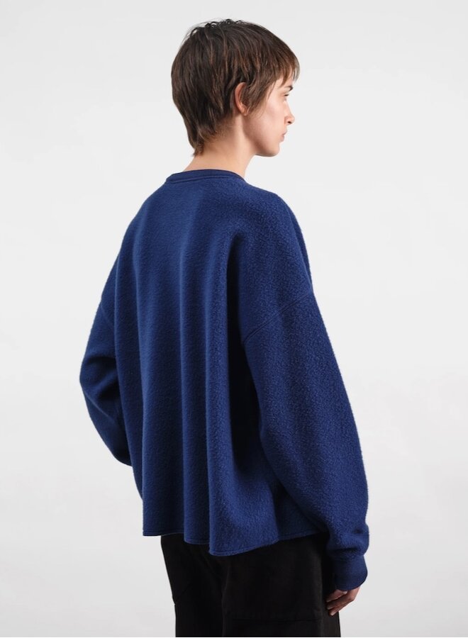 Studio Sweat Wool blue
