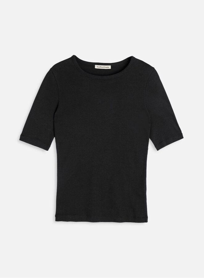 Charlotte top black