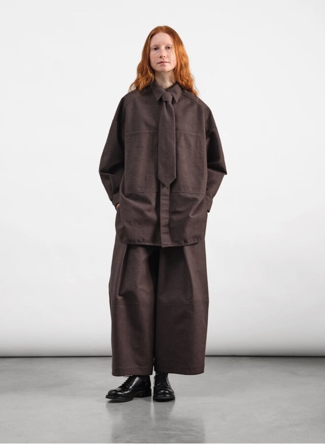 Selene shirt brown
