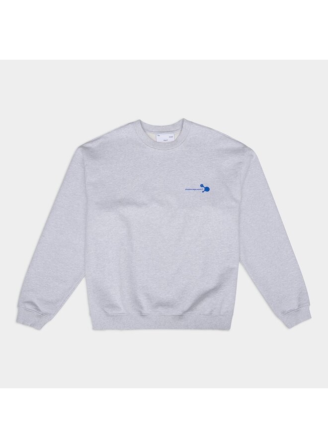 Blob Sweater grey