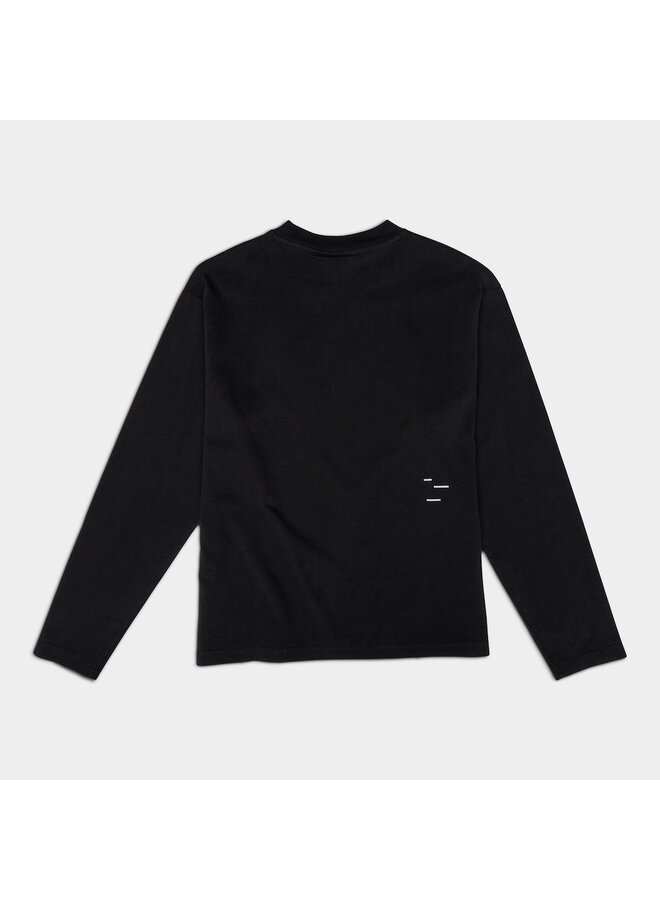 Logo bar Longsleeve charcoal