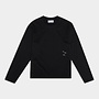 Logo bar Longsleeve charcoal