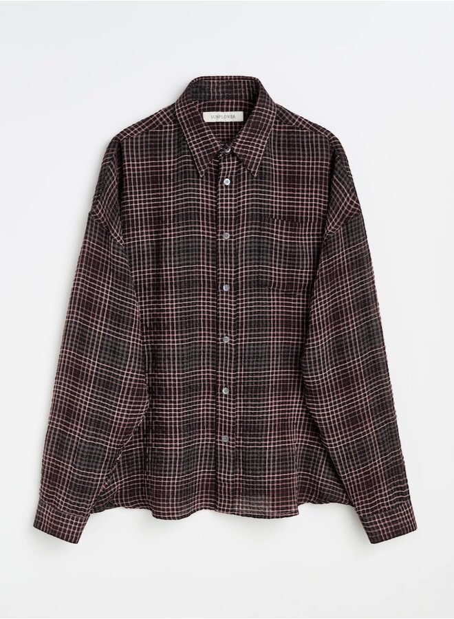 Stable shirt roze/bruin