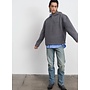 Wool hoodie grey