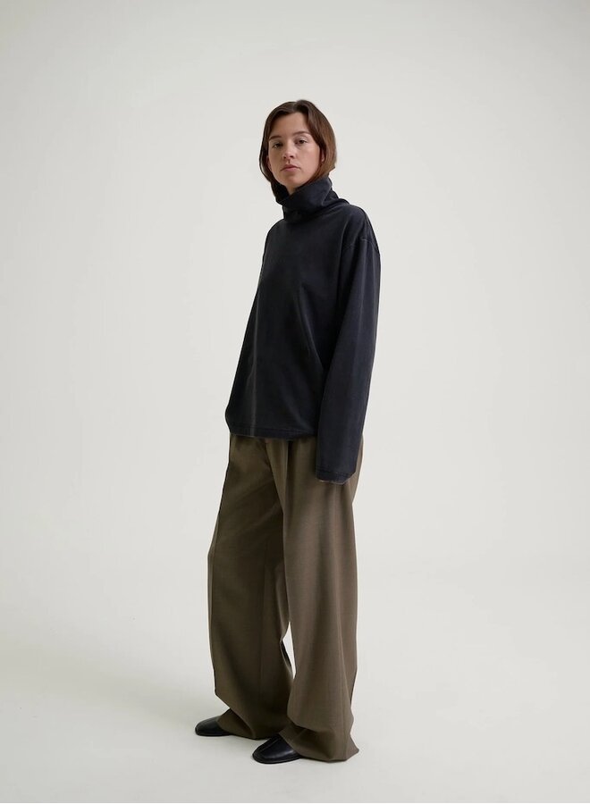 Mock sweat black