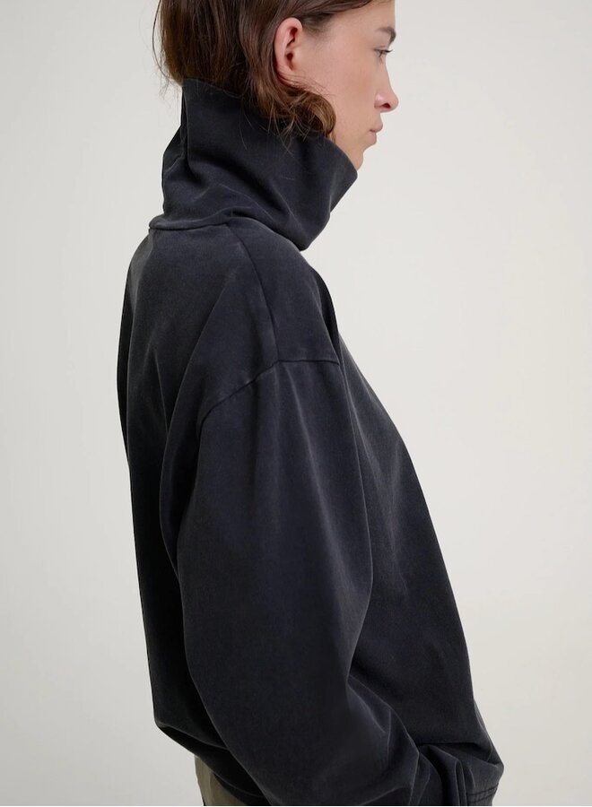 Mock sweat black